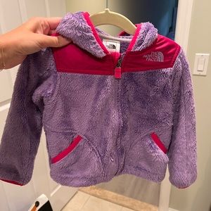 The north face little girls fleece